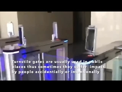 身体障害者のための注文の振動障壁の回転木戸の保証ドア